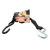 Camco Retractable Tie Down Straps - 1" Width 6&#39; Dual Hooks