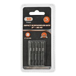 5 pc. - 2" Impact Screwdriver Bits SQ #2 - IIT 63005