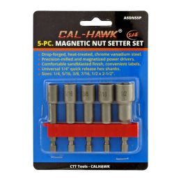 5 pc. Magnetic Nut Setter Set - Cal-Hawk