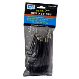 10-pc. Hex Key Set - Metric