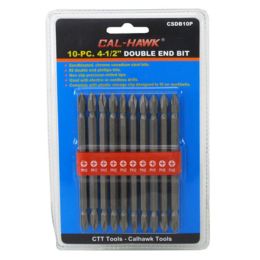 10-pc. 4-1/2" Double End Bit