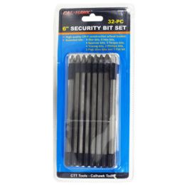 32-pc. 6" Security Bit Set