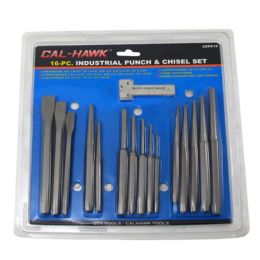 16-pc. Industrial Punch and Chisel Set