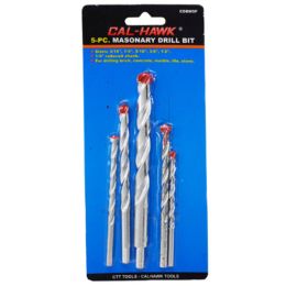 5-pc. Masonry Drill Bit Set