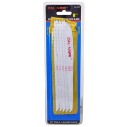 5-pc. 8" Wood Reciprocating Saw Blade