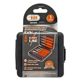 9 - pc. Changeable Screwdriver Set